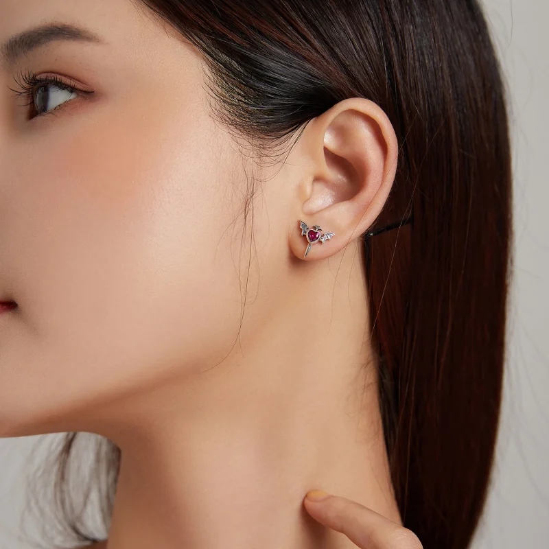 (afbeelding voor) Pandora Style Vleugels Liefde Oorknopjes - SCE1179 - Bekijken 7