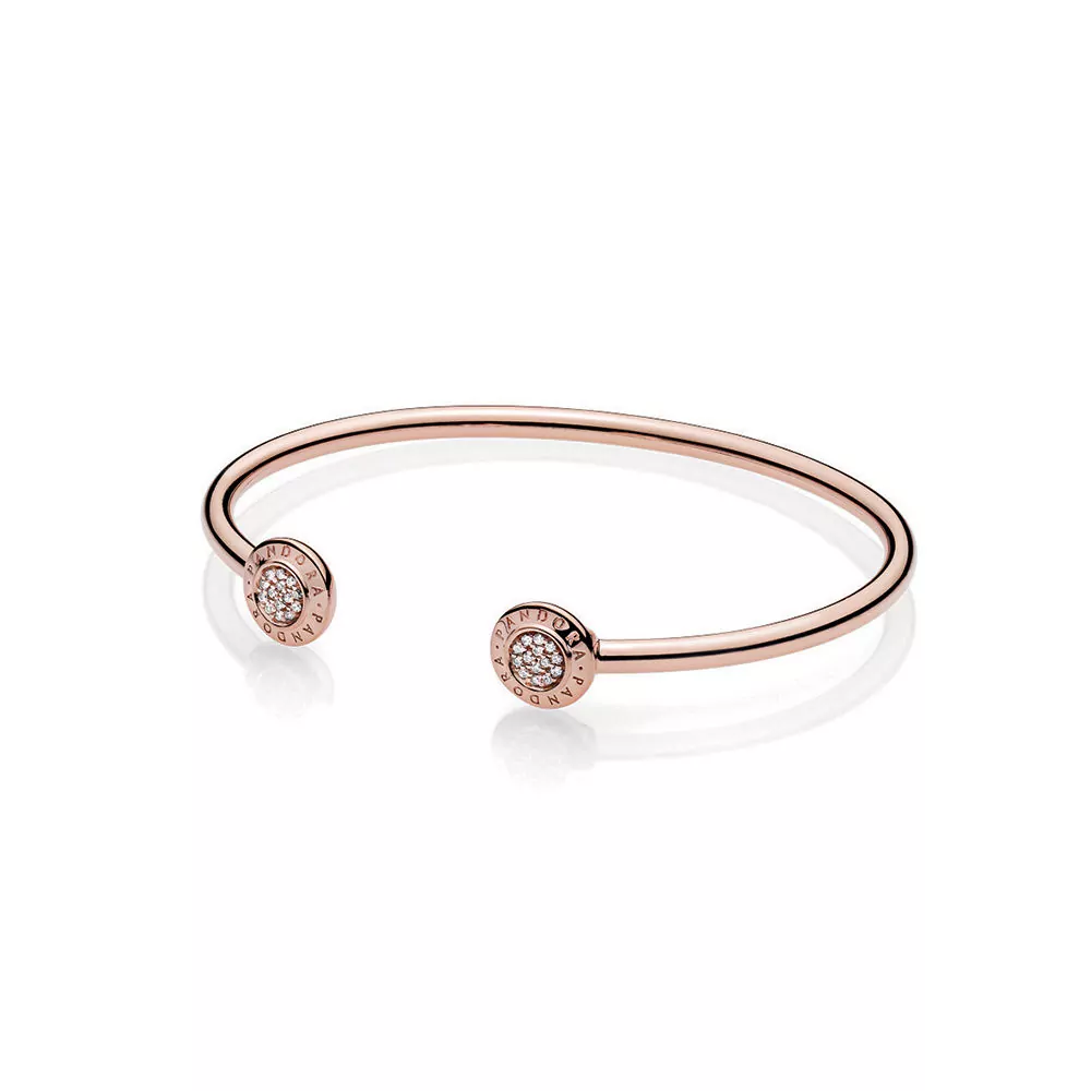 Pandora Rose Signature Open Bangle 580528CZ