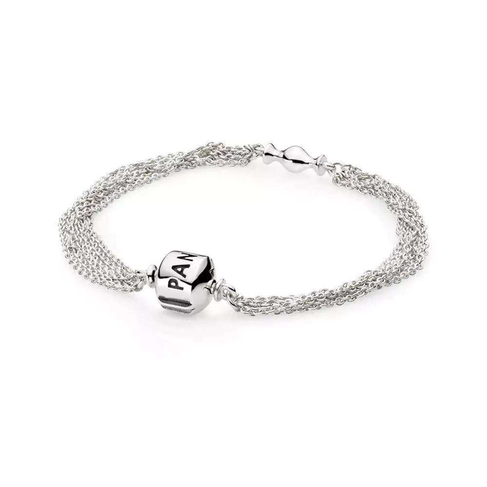 Pandora Zilveren Multi-Strand Armband 591701