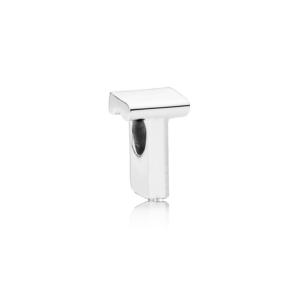 PANDORA Letter T Bedel 797474