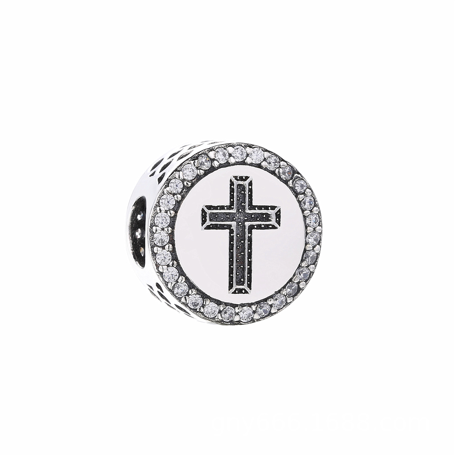 Pandora Zilveren Het Kruis Van Het Geloof Bedel Eng792016CZ_2 Pandora Zilveren Het Kruis Van Het Geloof Bedel Eng792016CZ_2