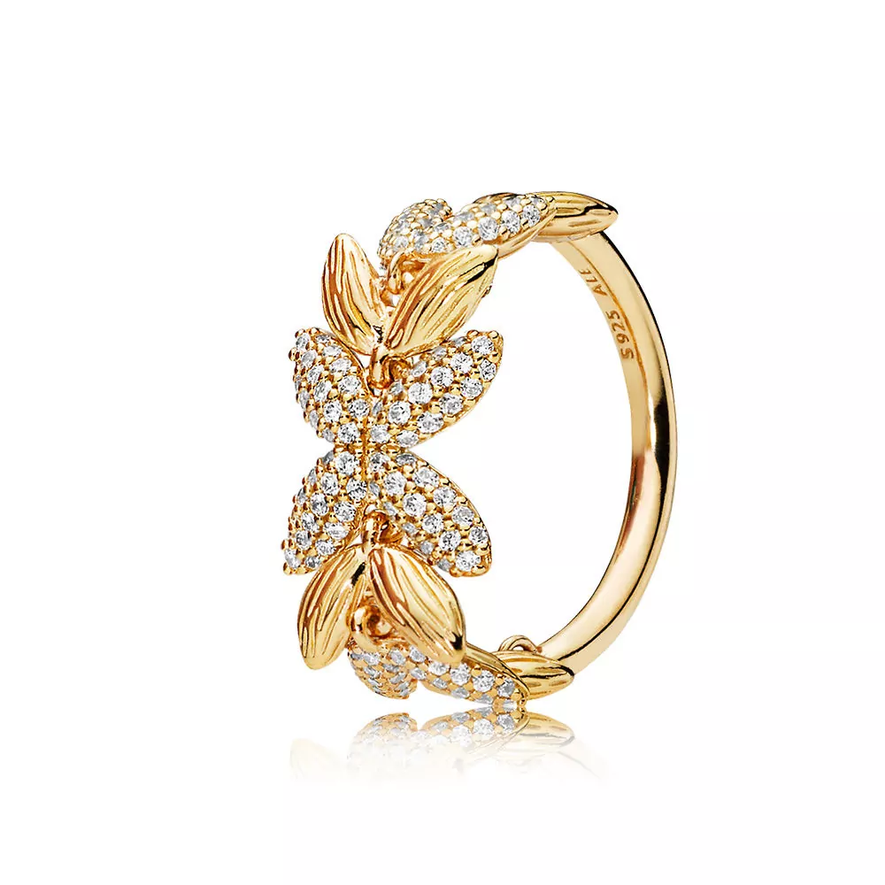 Pandora Shine Circle Of Seeds Ring 167735CZ