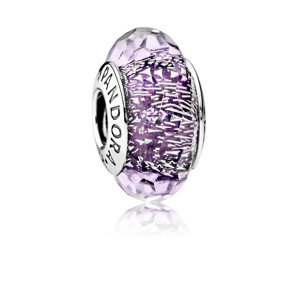 PANDORA Dark Purple Shimmer Murano Bedel - 791663 PANDORA Dark Purple Shimmer Murano Bedel - 791663