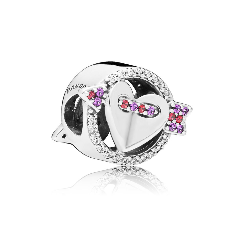 PANDORA Sparkling Arrow & Heart Bedel 797827CZMX PANDORA Sparkling Arrow & Heart Bedel 797827CZMX