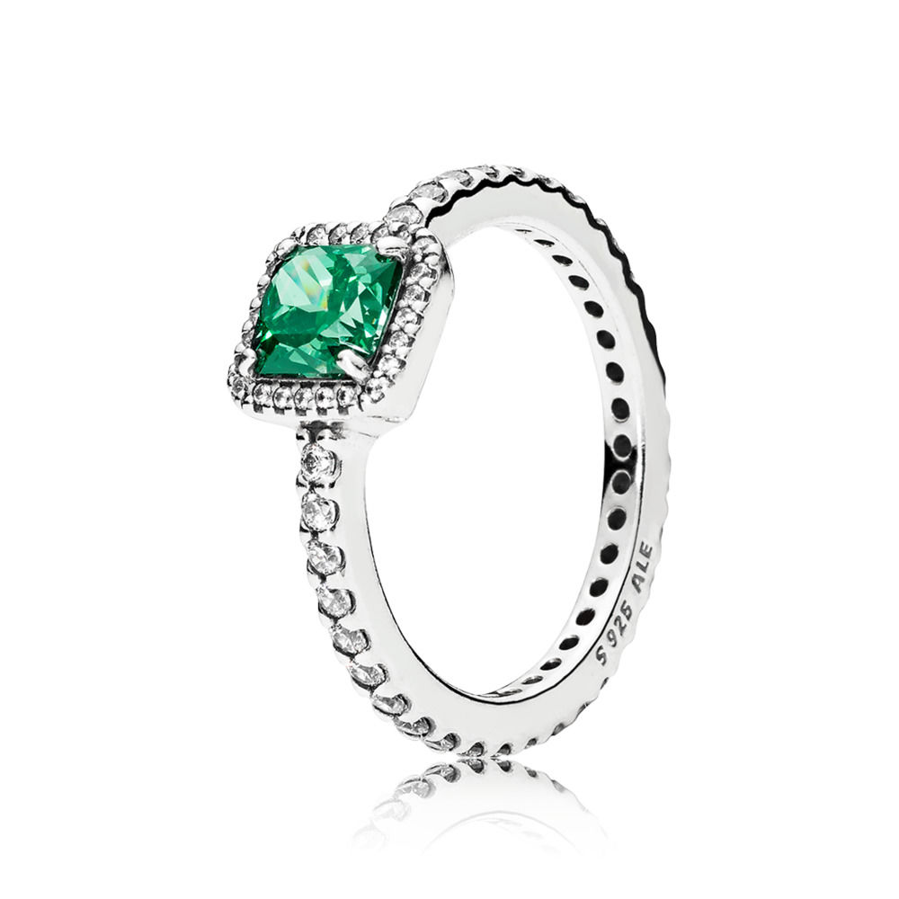 Pandora Zilveren Tijdloze Elegantie Ring 190947GCZ Pandora Zilveren Tijdloze Elegantie Ring 190947GCZ
