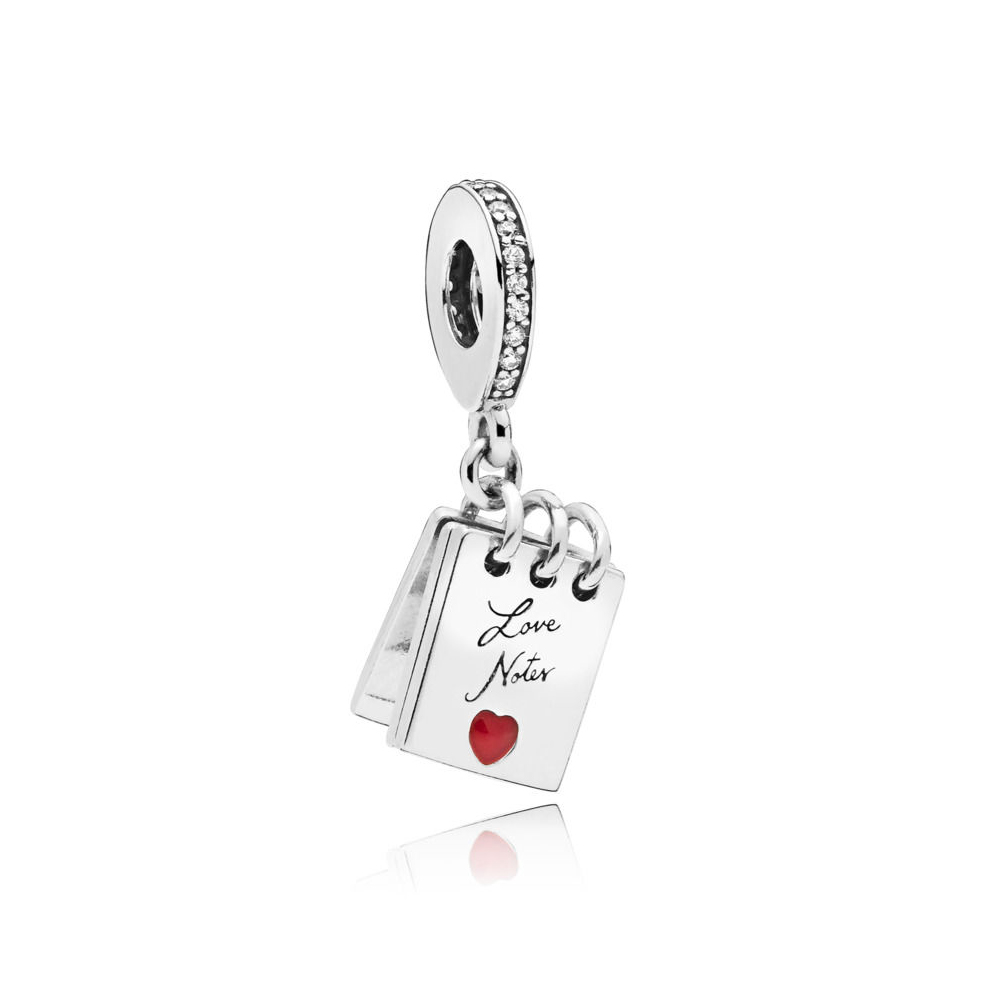 Pandora Zilveren Love Notes Hangende Bedel 797835CZ Pandora Zilveren Love Notes Hangende Bedel 797835CZ