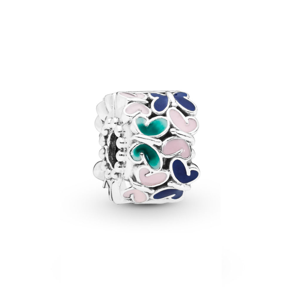 Pandora Zilveren Vlinder Arrangement Clip 797863ENMX Pandora Zilveren Vlinder Arrangement Clip 797863ENMX
