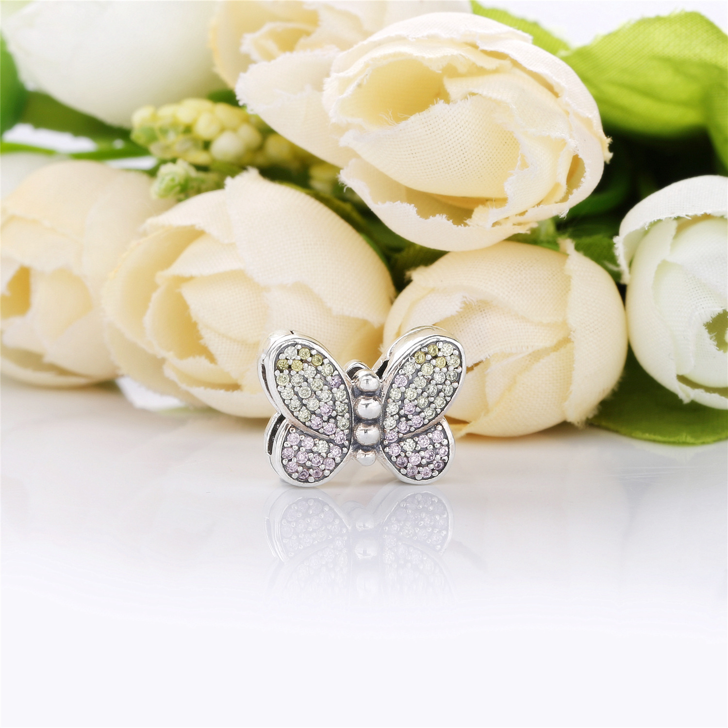 Pandora Reflexions Bedazzling Butterfly Clip - 797864CZm