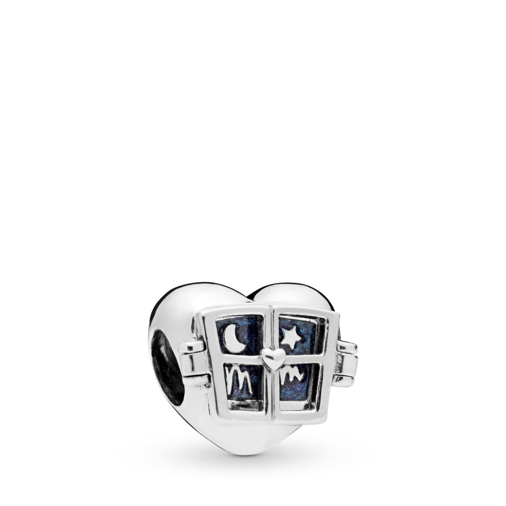 Pandora Window Heart Bedel - 798006En63 Pandora Window Heart Bedel - 798006En63