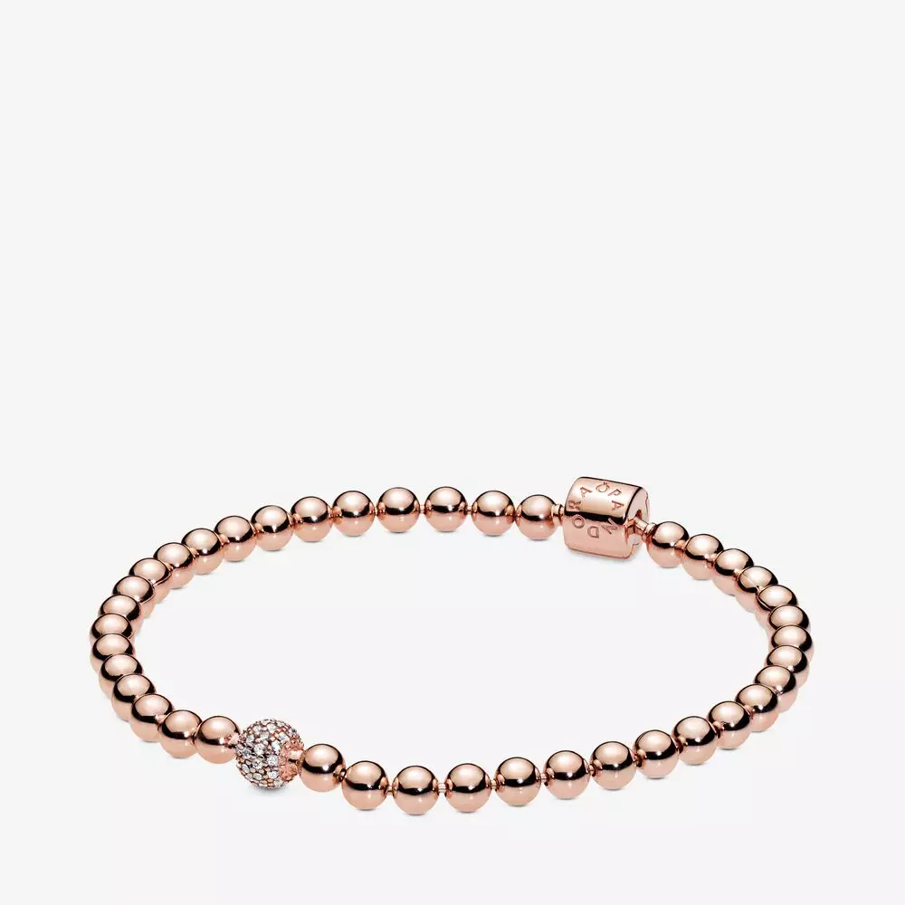 Pandora Beads & Pavé Armband 588342CZ