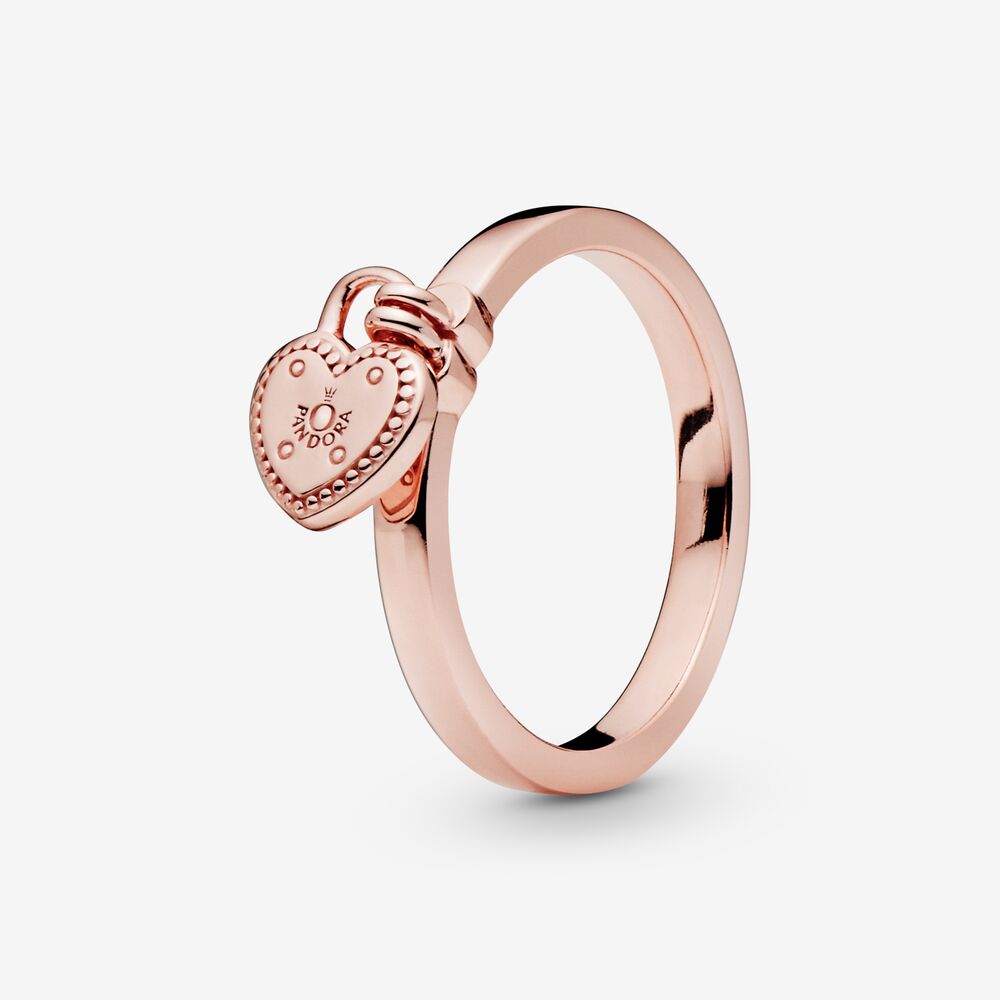 Pandora Heart-Shaped Padlock Ring 186571 Pandora Heart-Shaped Padlock Ring 186571
