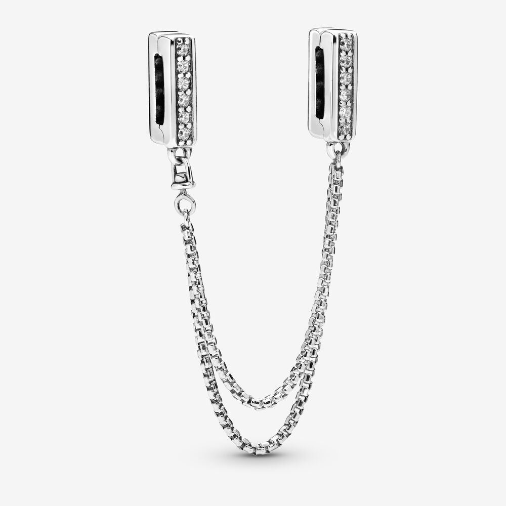 Pandora Sprankelende Veiligheidsketting 798269CZ Pandora Sprankelende Veiligheidsketting 798269CZ