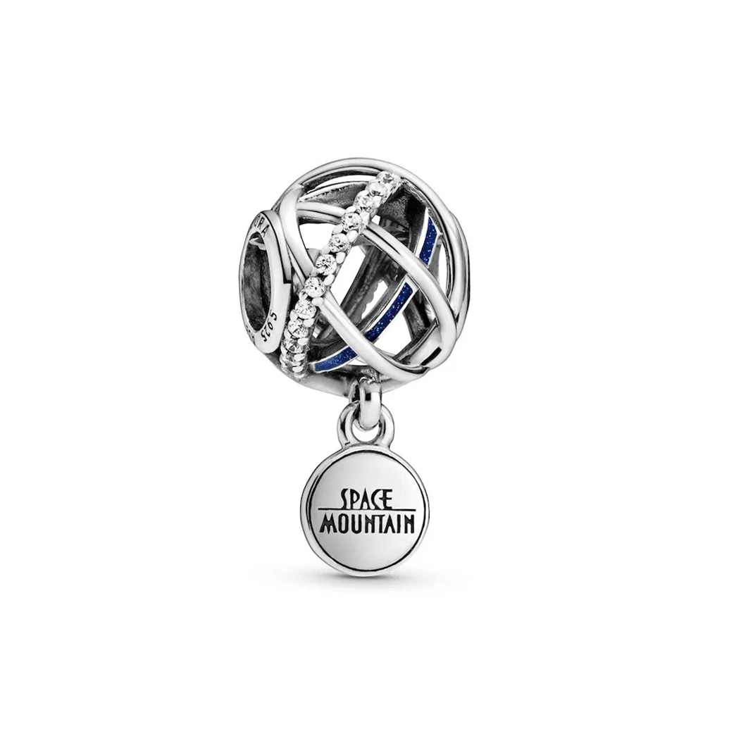 PANDORA Disney Parks Ruimte Berg Zilveren Bedel 798633C01 PANDORA Disney Parks Ruimte Berg Zilveren Bedel 798633C01