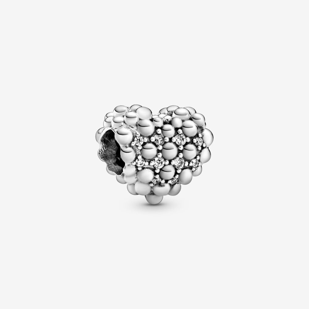 PANDORA Sprankelend Hart Kralenbedel 798681C01 PANDORA Sprankelend Hart Kralenbedel 798681C01