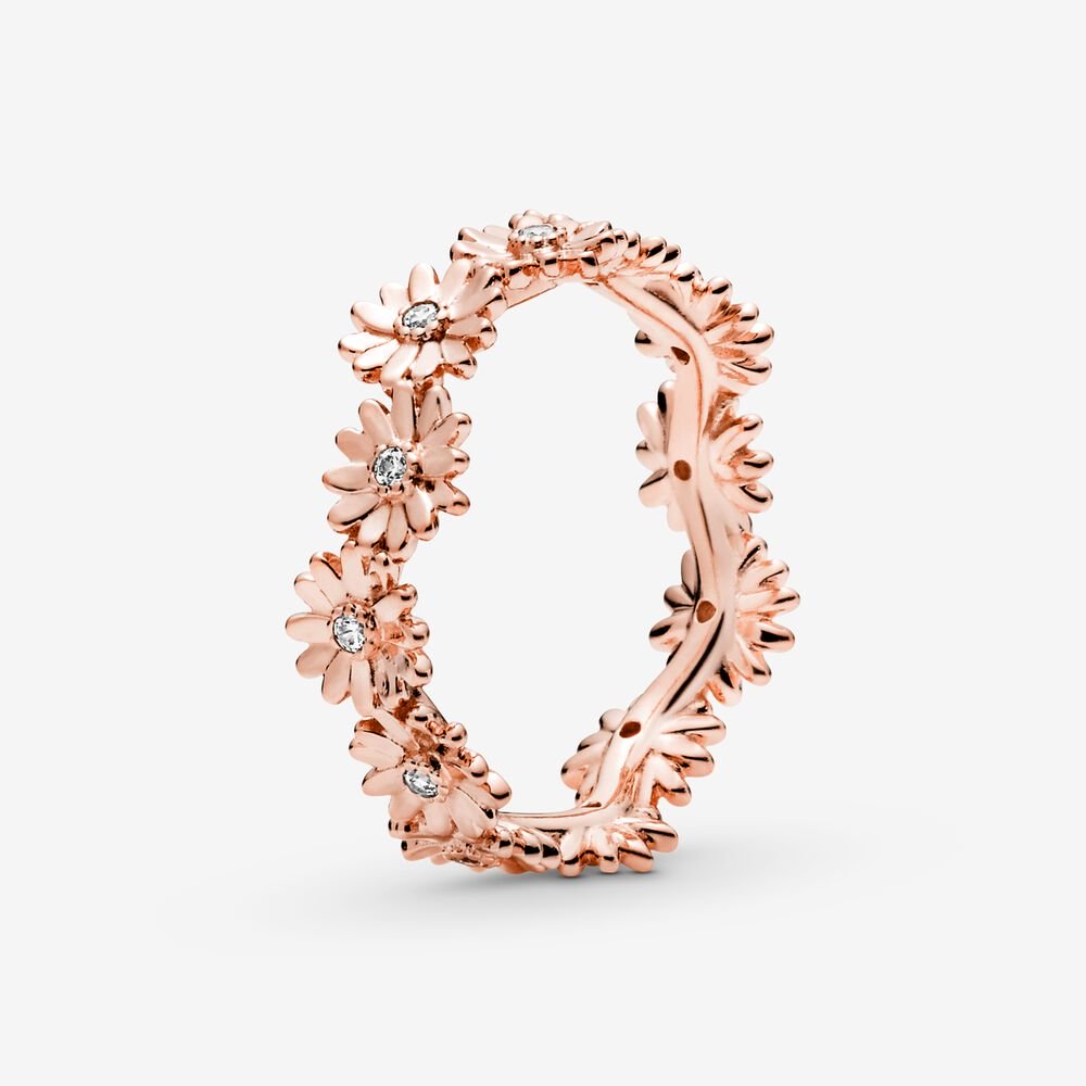 PANDORA Sprankelende Madeliefjes Kroonring 188799C01