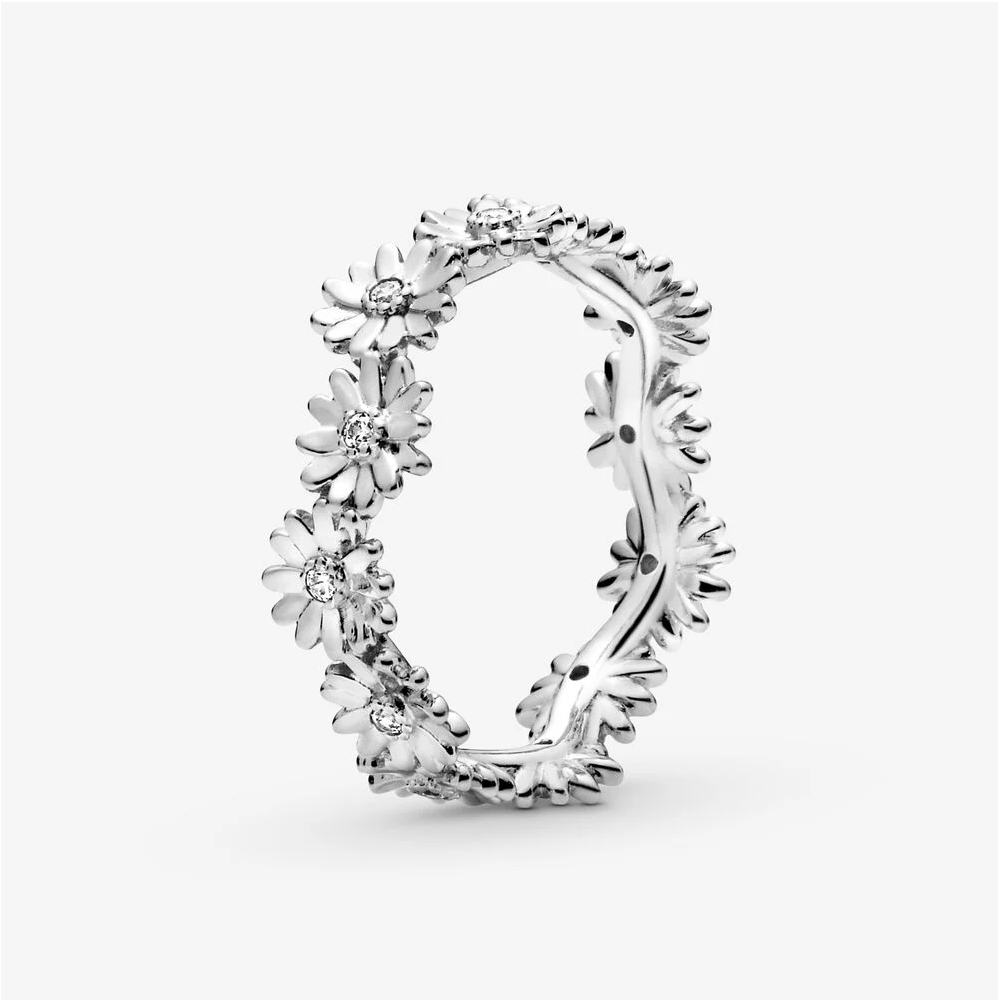 PANDORA Sprankelende Madeliefjes Kroonring 198799C01