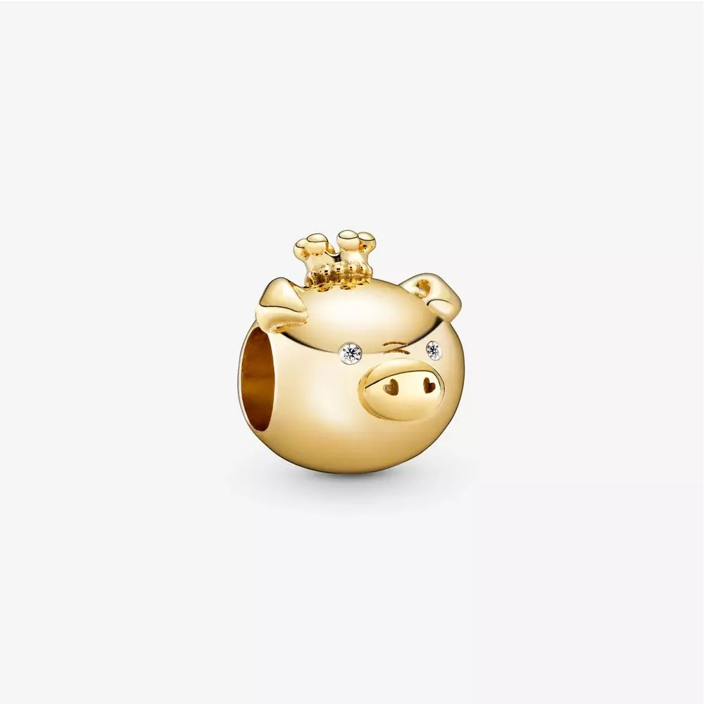 PANDORA Stralend Varken Bedel 768591C01