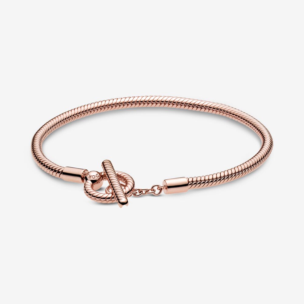 Pandora Moments T-Bar Slangenschakel-armband - 589087C00 Pandora Moments T-Bar Slangenschakel-armband - 589087C00