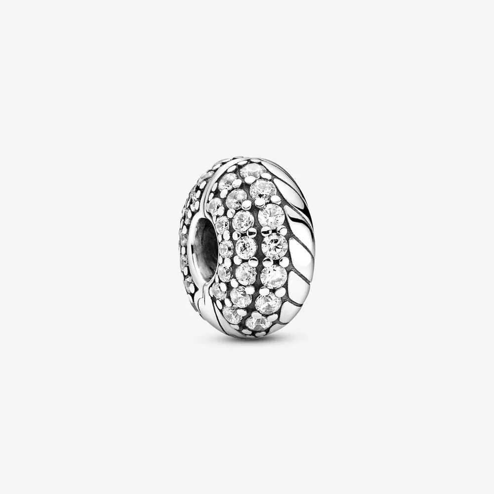PANDORA Pavé Slangenpatroonoorringen - 799089C01