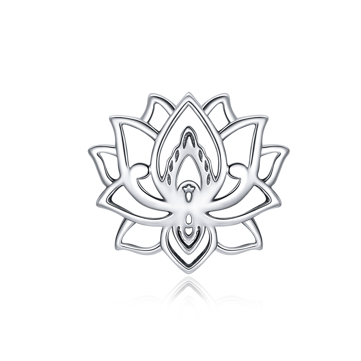 Pandora Style Bloeiende lotus Bedel - SCC1724 Pandora Style Bloeiende lotus Bedel - SCC1724