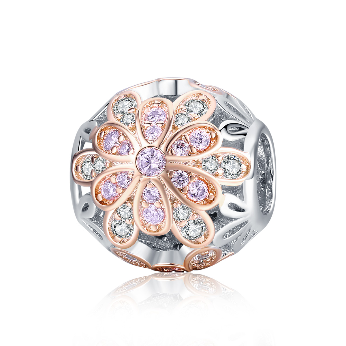 Pandora Style Bloemen Bedel - SCC922 Pandora Style Bloemen Bedel - SCC922