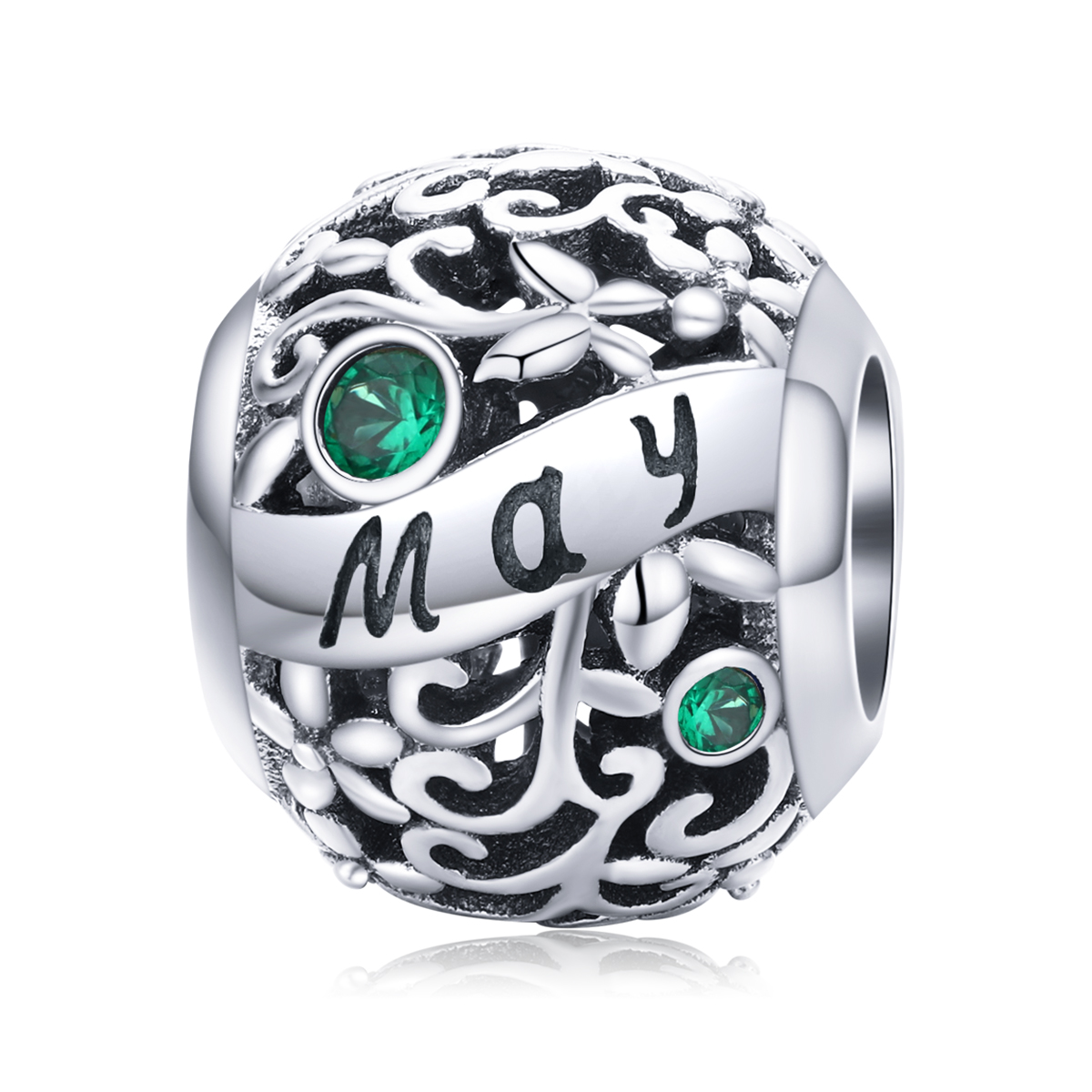 Pandora Style Geboortesteen mei Bedel - SCC1385-5 Pandora Style Geboortesteen mei Bedel - SCC1385-5