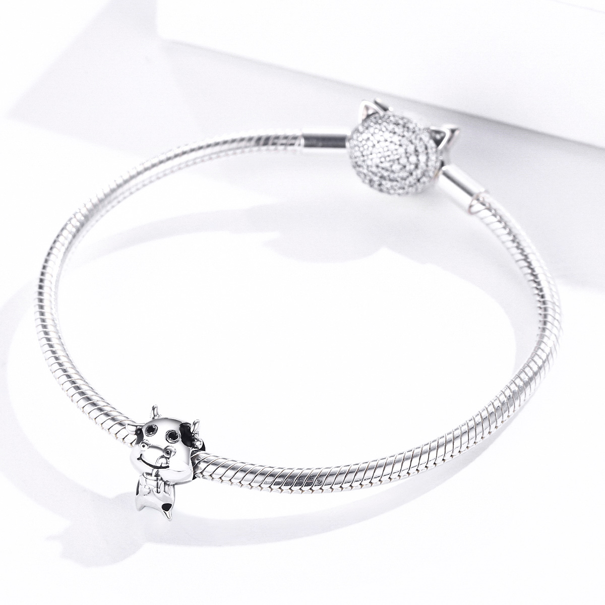 Pandora Style Kleine koe Bedel - SCC1574