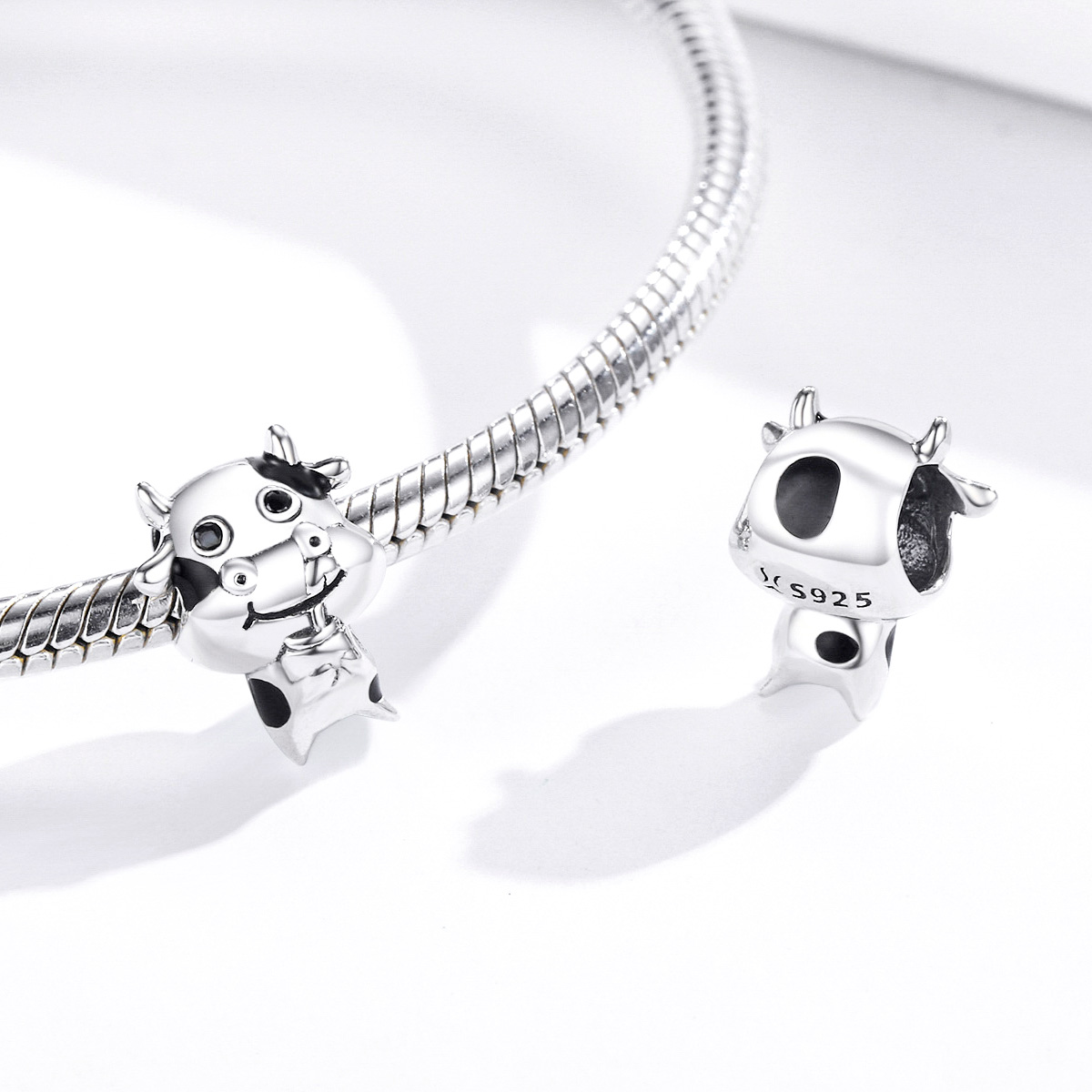 Pandora Style Kleine koe Bedel - SCC1574