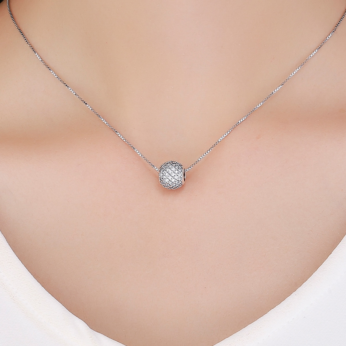 Pandora Style Licht Bedel - SCC733