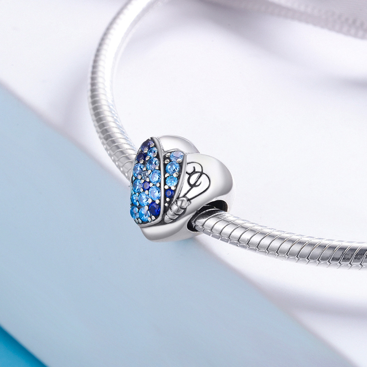Pandora Style Liefde Bloem Bedel - SCC653