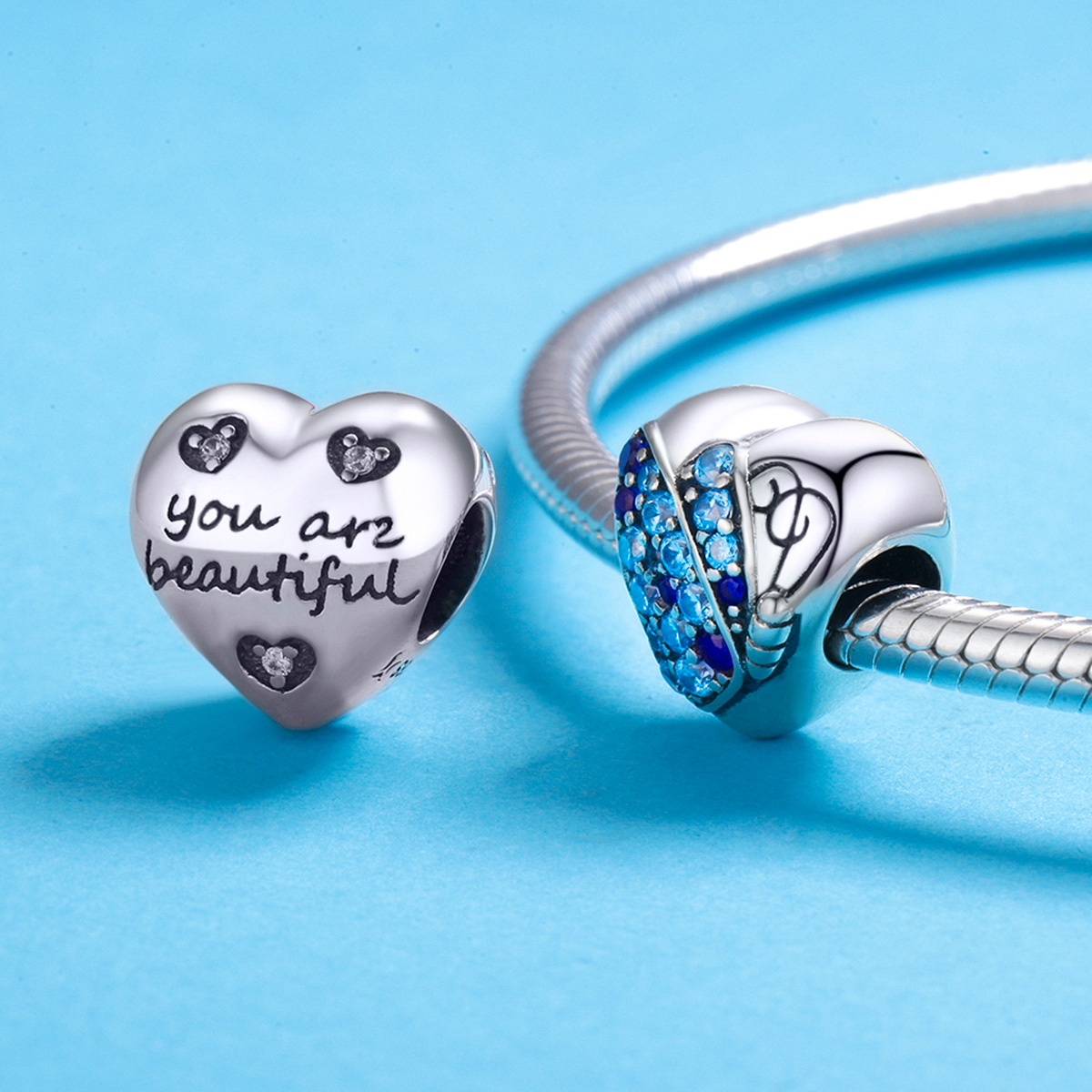 Pandora Style Liefde Bloem Bedel - SCC653