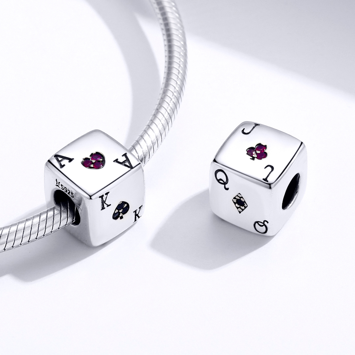 Pandora Style liefde dobbelstenen Bedel - SCC1440