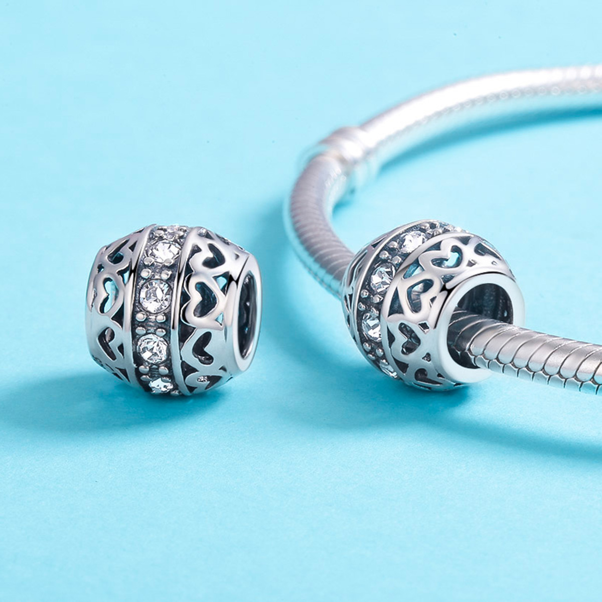 Pandora Style Luister naar liefde Bedel - SCC523