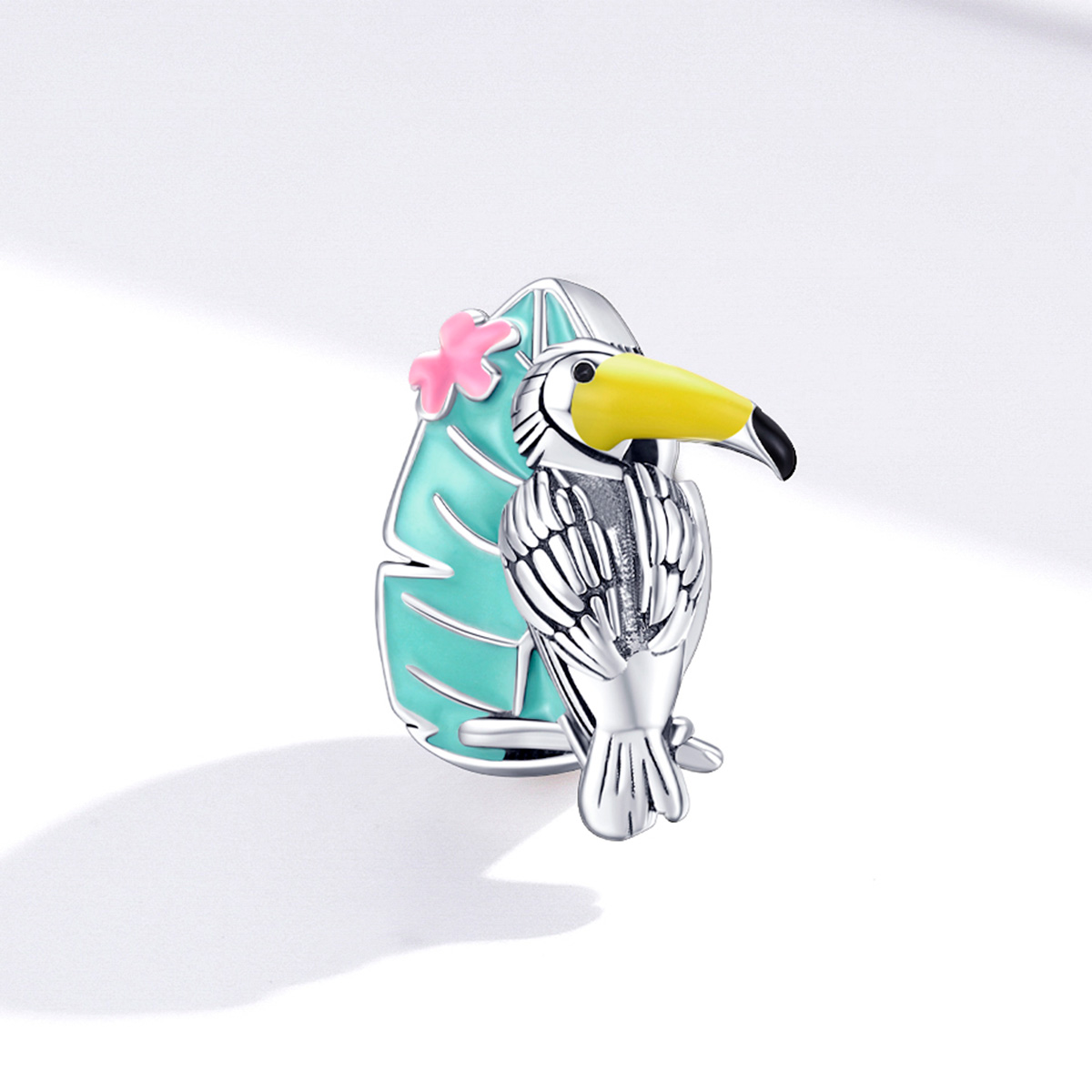 Pandora Style Ooievaar Bedel - SCC1531