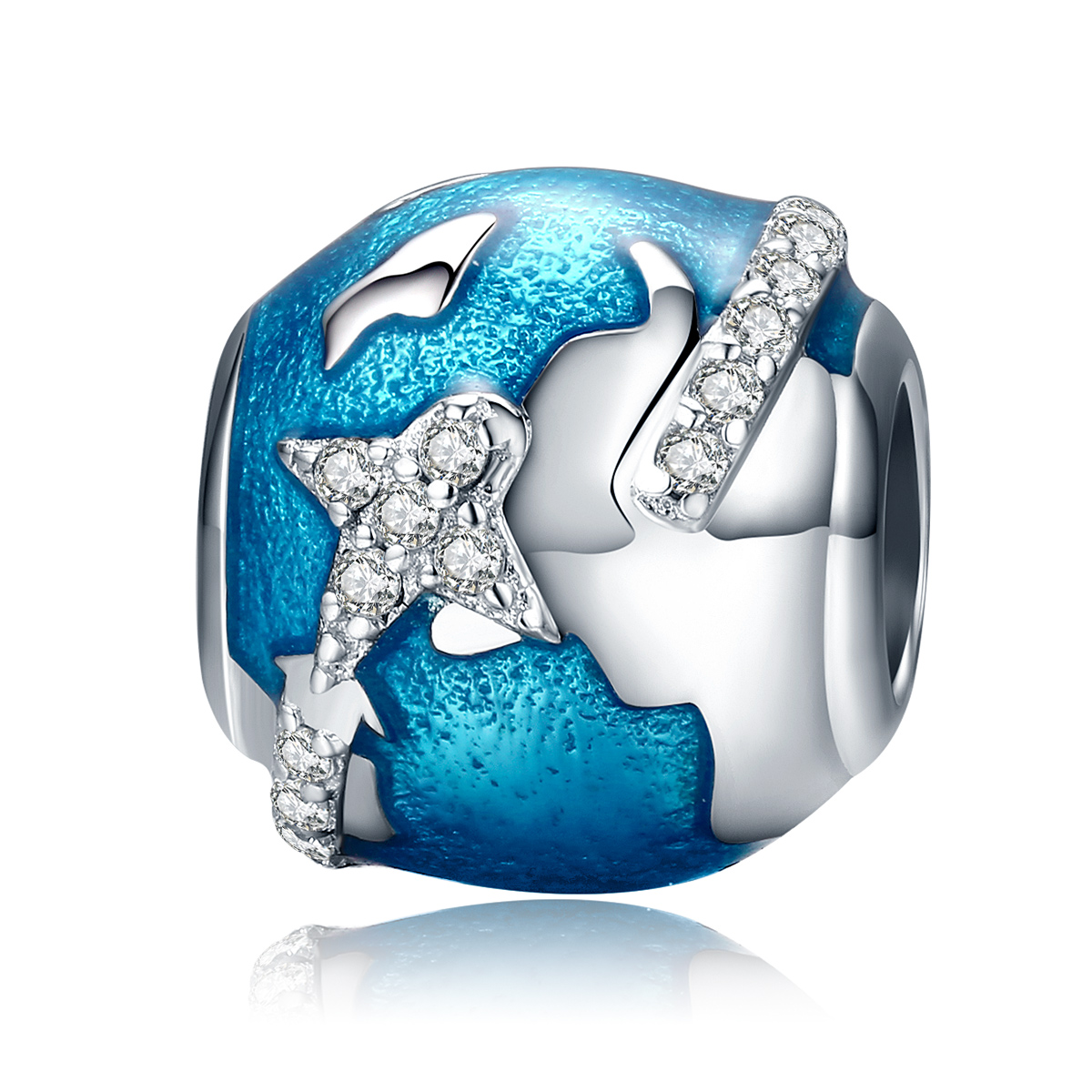 Pandora Style Reis de wereld rond Bedel - SCC183 Pandora Style Reis de wereld rond Bedel - SCC183