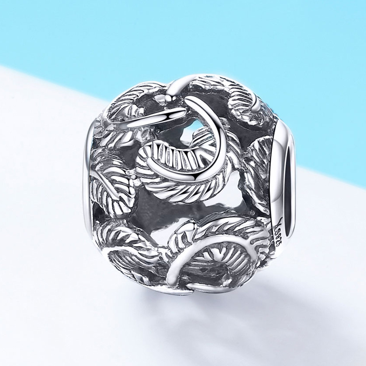 Pandora Style Vintage Vleugels Bedel - SCC810