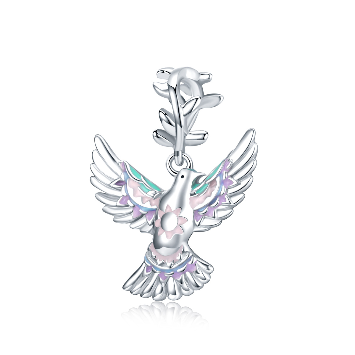 Pandora Style Vredesduif Bedel - BSC295 Pandora Style Vredesduif Bedel - BSC295