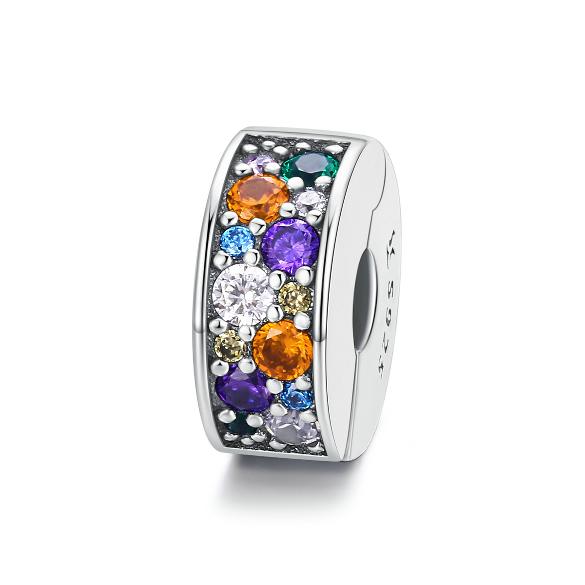 Pandora Style Kleurrijke tuin Clip Bedel - SCC1609 Pandora Style Kleurrijke tuin Clip Bedel - SCC1609
