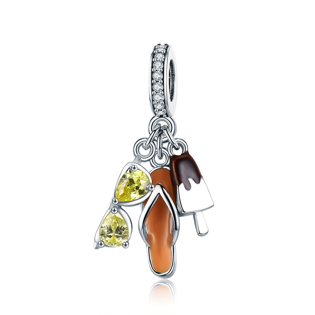 Pandora Style Aangename zomer Hangende Bedel - SCC770 Pandora Style Aangename zomer Hangende Bedel - SCC770