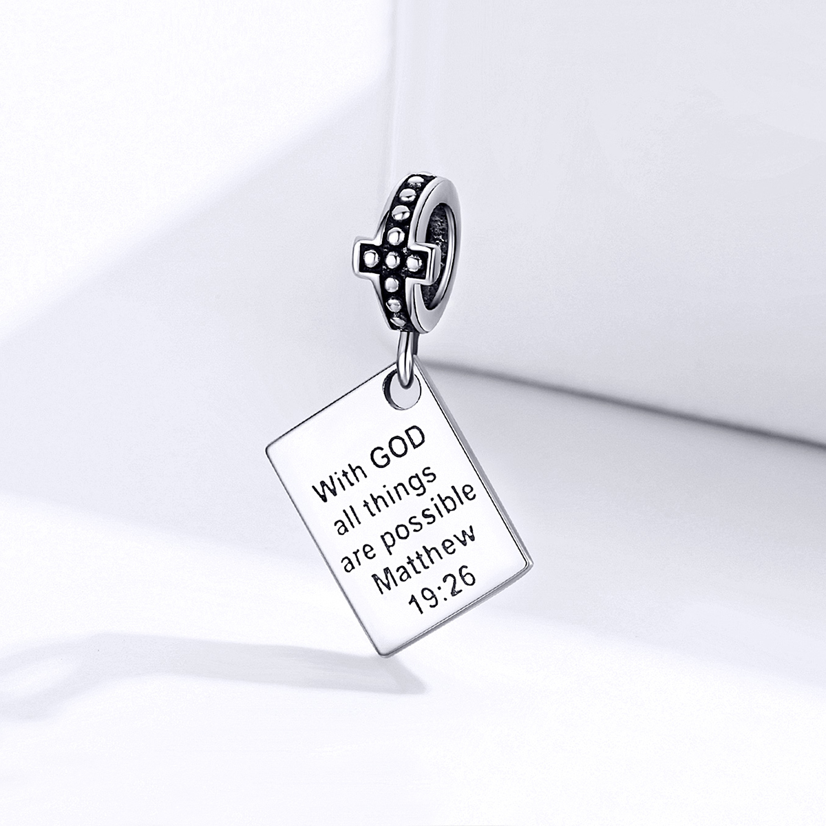 Pandora Style Bijbel Hangende Bedel - SCC1424