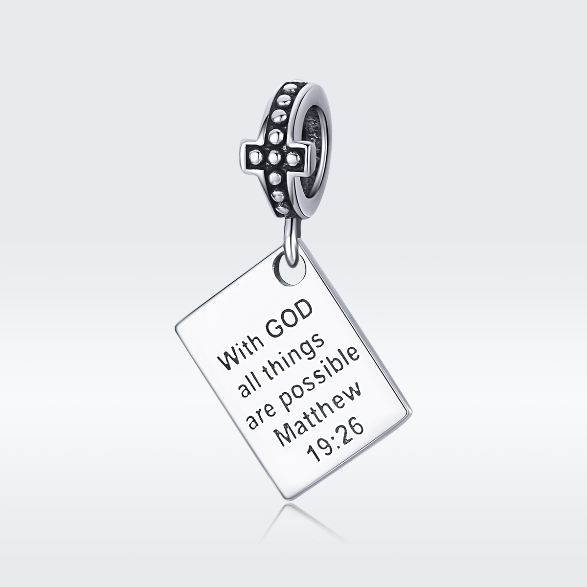 Pandora Style Bijbel Hangende Bedel - SCC1424