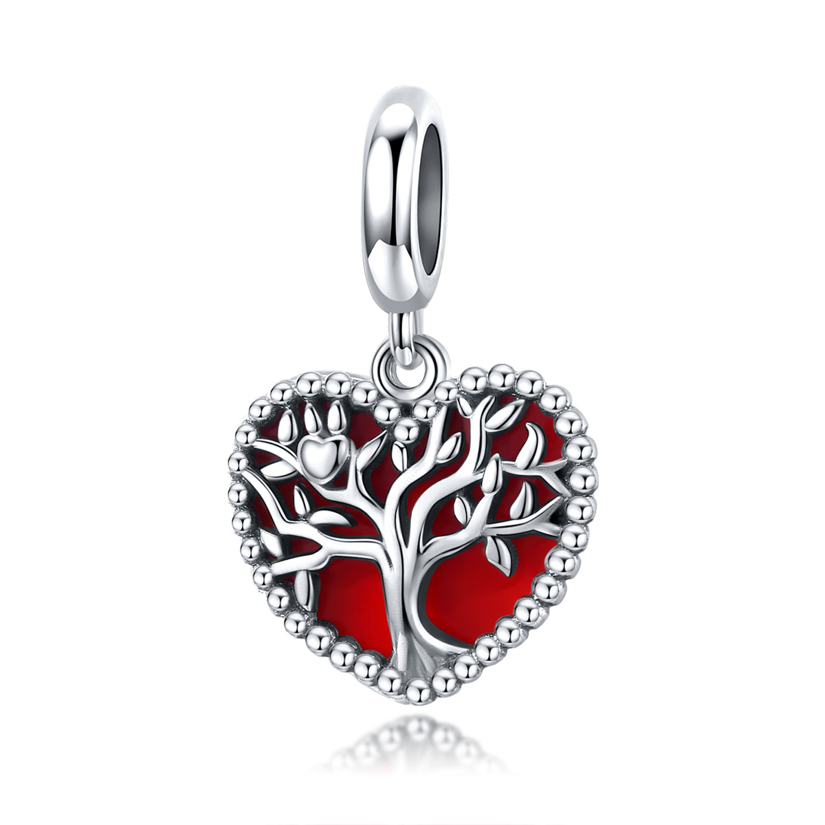 Pandora Style Boom van liefde Hangende Bedel - SCC1556