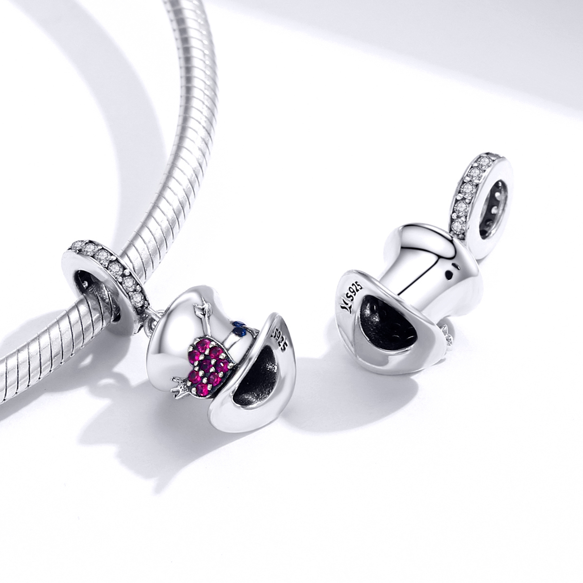 Pandora Style Magische hoed Hangende Bedel - SCC1441