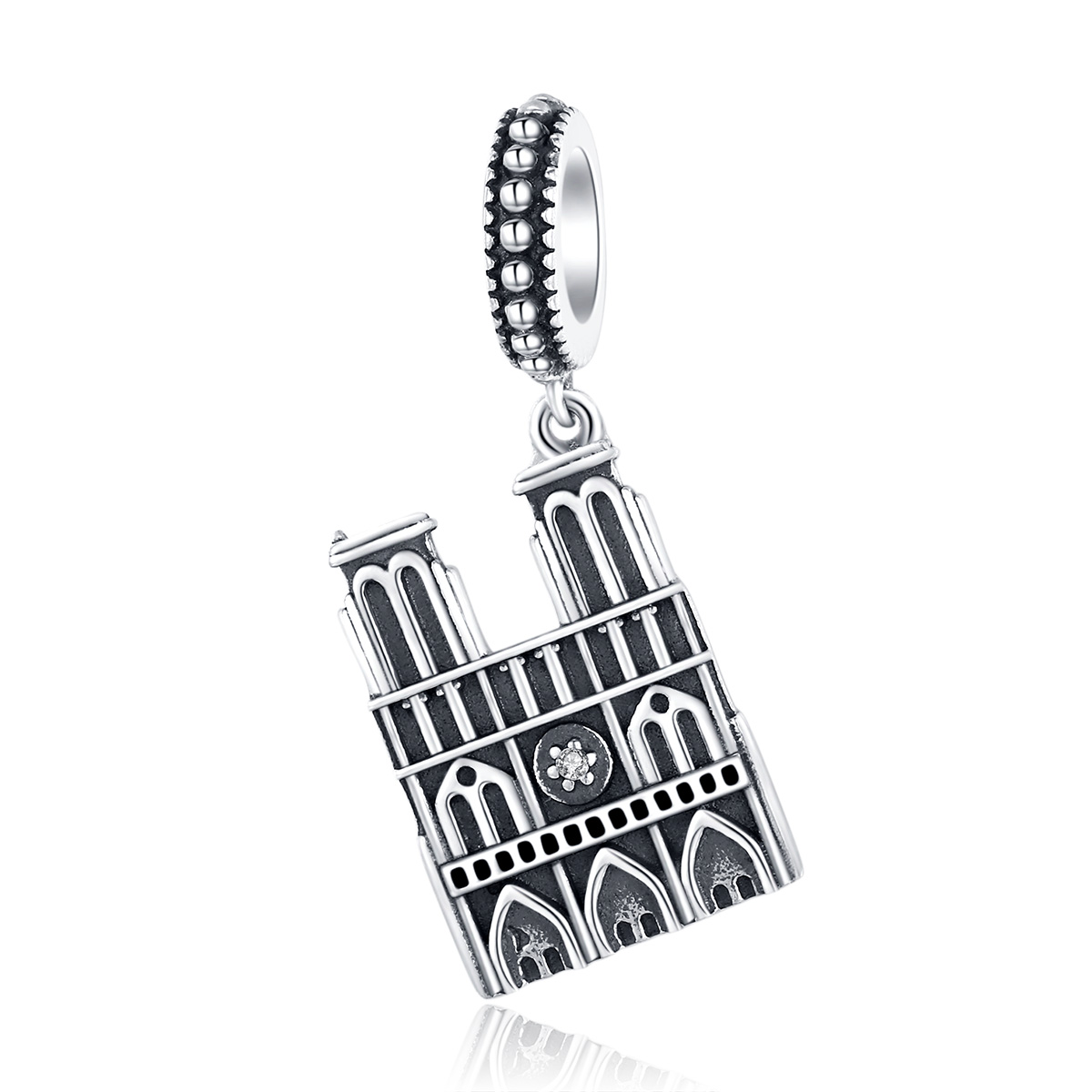Pandora Style Motre Dame De Paris Hangende Bedel - SCC1328 Pandora Style Motre Dame De Paris Hangende Bedel - SCC1328