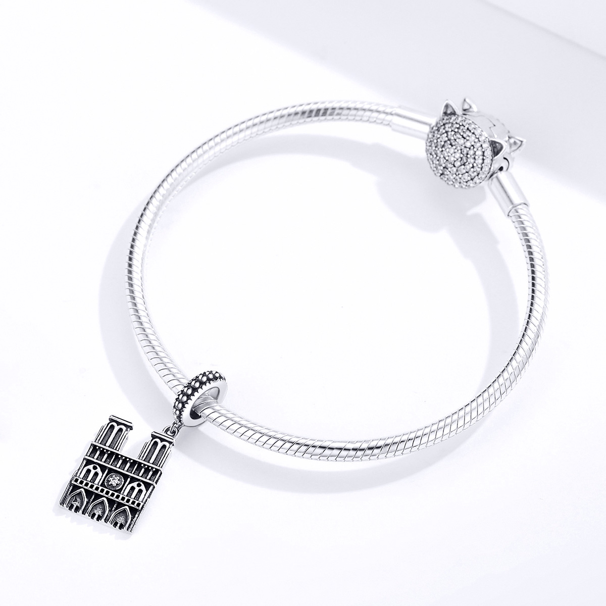 Pandora Style Motre Dame De Paris Hangende Bedel - SCC1328