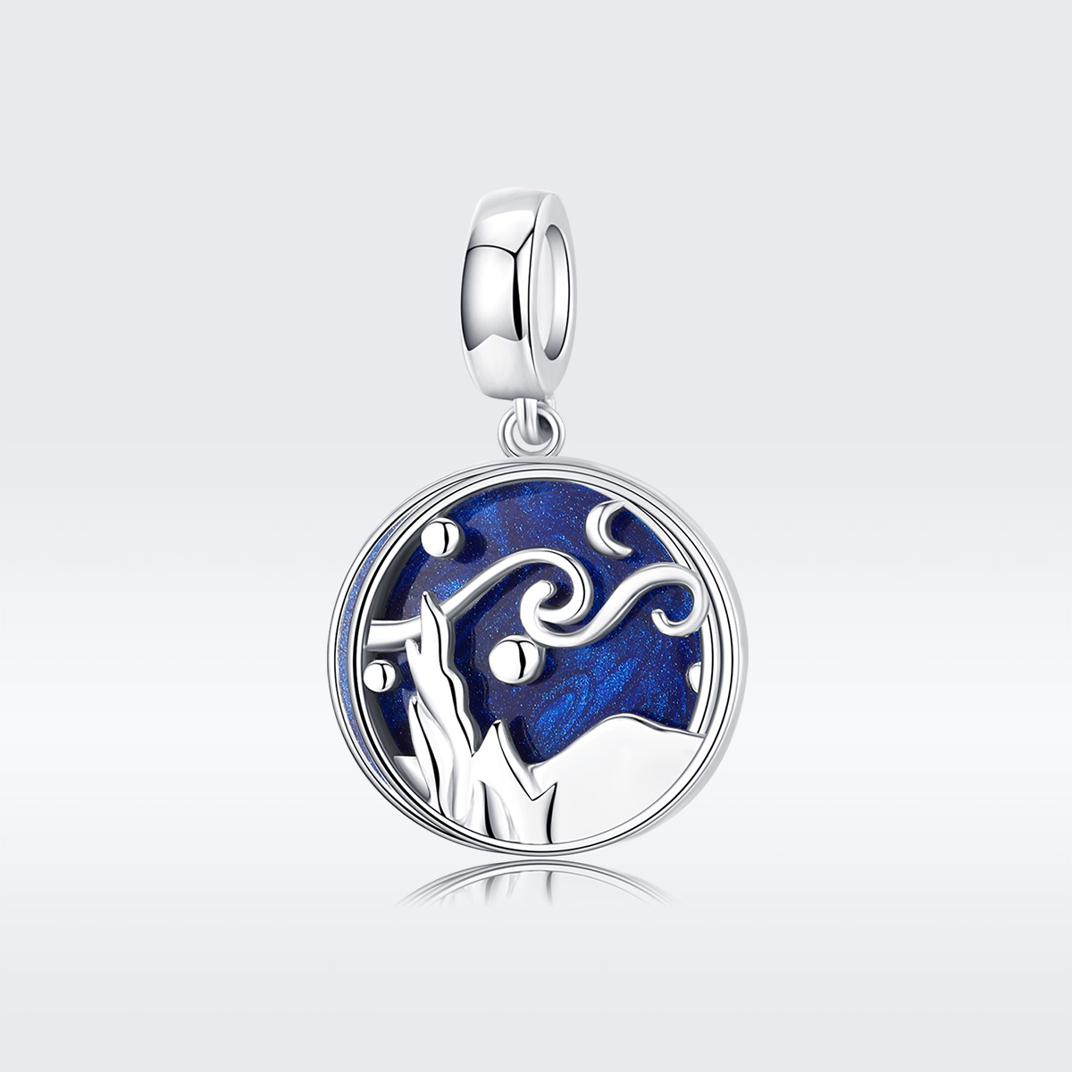 Pandora Style Sterrenhemel Hangende Bedel - SCC1389 Pandora Style Sterrenhemel Hangende Bedel - SCC1389