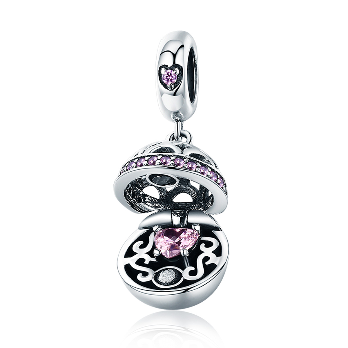 Pandora Style Verrassing van liefde Hangende Bedel - SCC689 Pandora Style Verrassing van liefde Hangende Bedel - SCC689