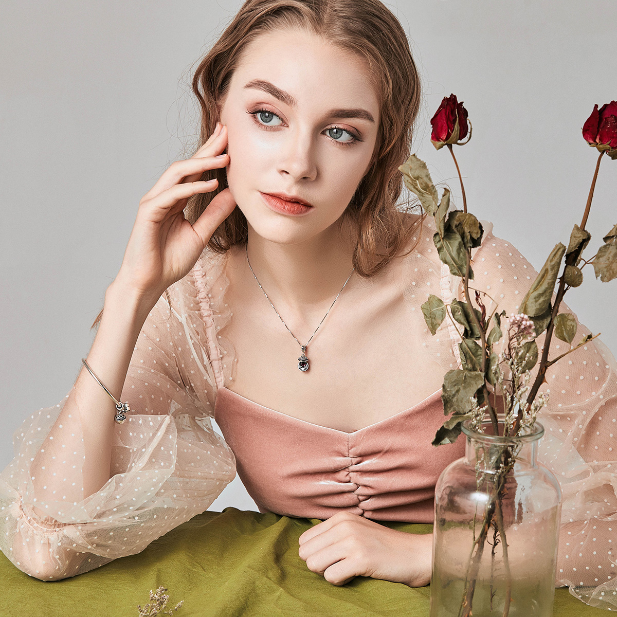 Pandora Style Verrassing van liefde Hangende Bedel - SCC689