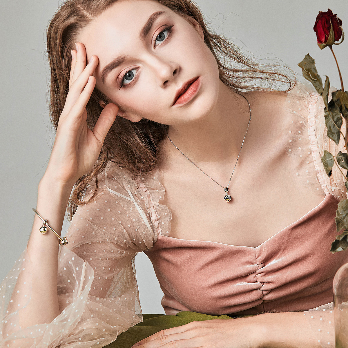 Pandora Style Verrassing van liefde Hangende Bedel - SCC689
