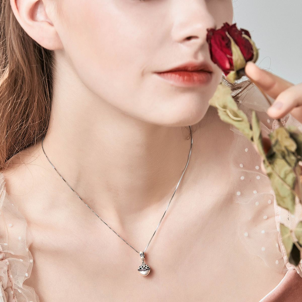 Pandora Style Verrassing van liefde Hangende Bedel - SCC689
